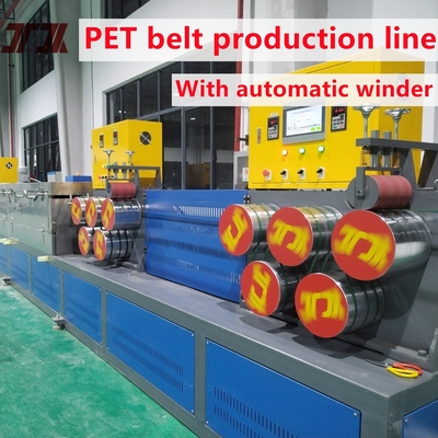เครื่องทําสายพัดพลาสติกเหล็ก (3 เส้น) 300-360KGS / H ปฐมแห้งหอคอย 4000L กับ ISO