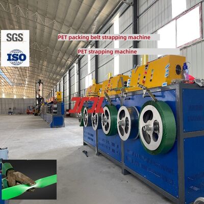100% PET bottle flake material PET strapping machine PET strapping production line