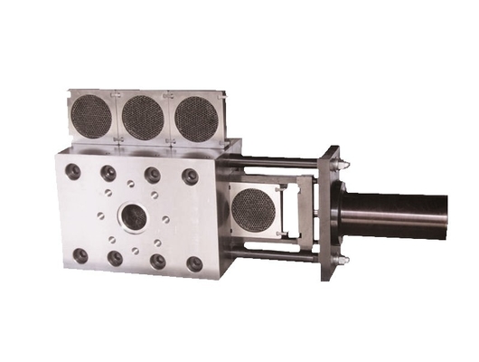 เครื่องเปลี่ยนหน้าจอเครื่องอัดรีดพลาสติกแบบต่อเนื่องอัตโนมัติ 70-300mm Screening