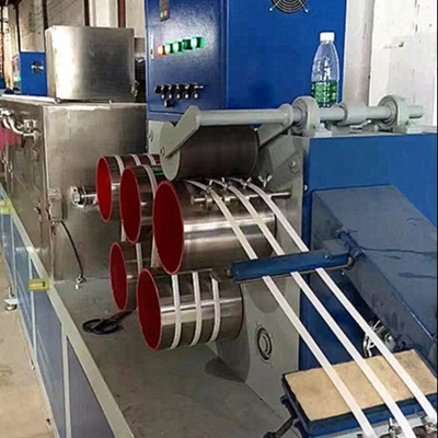 สกรูเดี่ยว 4 ช่อง PP Strap Extrusion Line เครื่องทำสายรัด PP