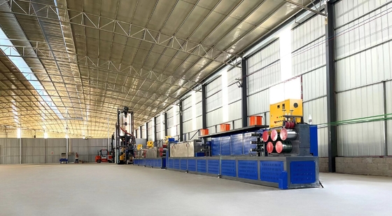 CE ISO PET Strap Production Line PLC เครื่องทําเทปผูก PET