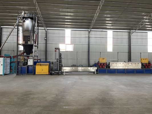 CE ISO PET Strap Production Line PLC PET Strapping Band Making Machine เครื่องผลิตเข็มขัด PET ความเร็วสูง เครื่องผลิตเข็มขัด PET สําหรับเหล็ก