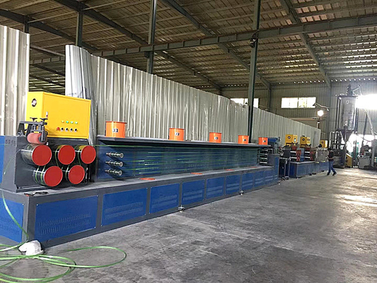 เครื่องทำสายรัดพลาสติกสายรัด PP แบบไฟฟ้าพร้อม PLC Control