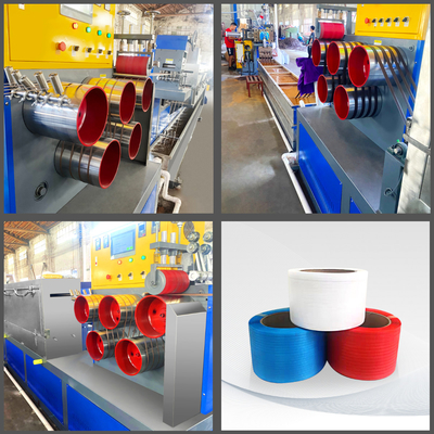เครื่องทำสายรัด PP ความกว้าง 5-19 มม. การใช้พลังงาน 100KW
