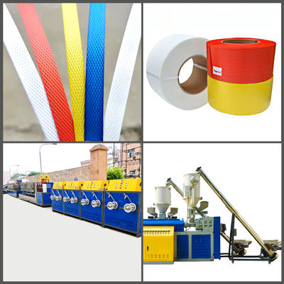 เครื่องทำสายรัด PP ความกว้าง 5-19 มม. การใช้พลังงาน 100KW
