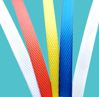 5-19 มม ความกว้าง PP Strap Band Extrusion Line PP Packing Strap Making Machine กับการควบคุม PLC