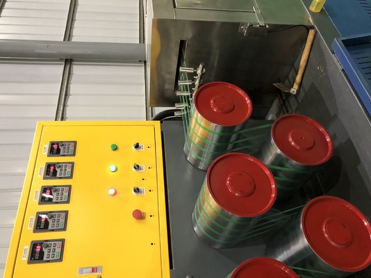 ความหนา 0.6-12mm PET Strapping Extrusion Line เครื่องบรรจุสายพลาสติก PET 1 ถึง 6 สายการผลิตสายพลาสติก