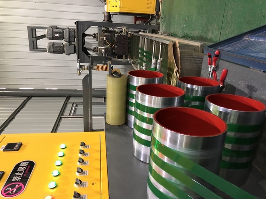 CE ISO PET Strap Production Line PLC PET Strapping Band Making Machine เครื่องผลิตเข็มขัด PET ความเร็วสูง เครื่องผลิตเข็มขัด PET สําหรับเหล็ก