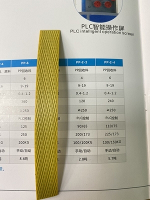เครื่องผลิตสายรัด PP สกรูคู่ 110 มม. 75 มม. เฟอร์นิเจอร์เซรามิกส์