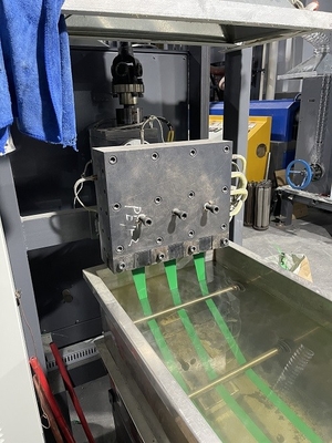 PLC การควบคุมสายการผลิตสายพลาสติก PET การบรรจุเทปเทป Strap การทําเครื่องจักร