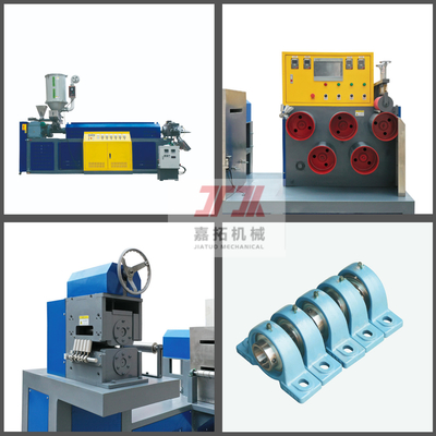 สายรัด PP แบบสกรูเดี่ยว 100-600KG/H สายการผลิตเครื่องรัด PP เครื่องรัด PP