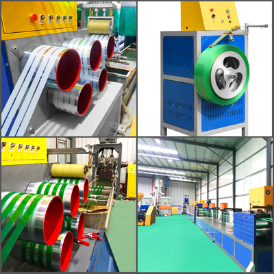 Pet Strip PLC การควบคุมอัจฉริยะ 6 สายการผลิต การอัดรีดแถบเทปแถบการอัดรีด