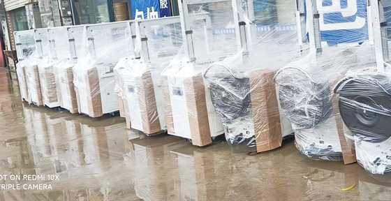 กล่องกล่อง 350W เครื่องรัดกล่องกึ่งอัตโนมัติ 60KG ความตึงเครียดเครื่องรัดกล่องกึ่งอัตโนมัติสำหรับสายรัดพลาสติก PP