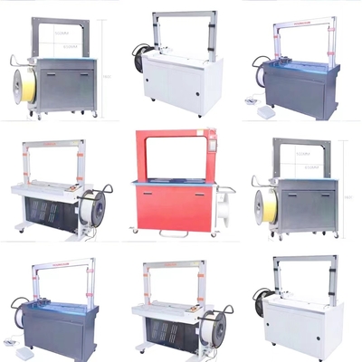 อัตโนมัติ Box Case Carton Strapping Machine อัตโนมัติ Strapping Machine pp belt Strapping Machine สําหรับการผูกผูกผูกผูก