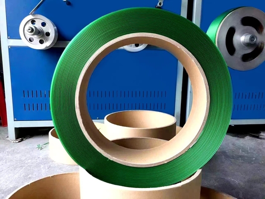 OEM PET Packaging Strap 9-19mm พลาสติกสแตนเลส แพคเกจเบิร์ท 9-19mm PET Strap สําหรับอุตสาหกรรม