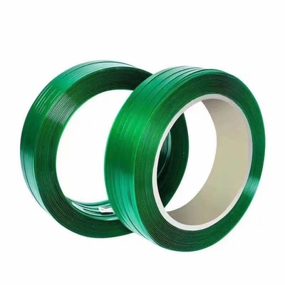 สีที่กําหนดเอง พอลิเอสเตอร์ PET Packaging Strap Palet Packing พลาสติกสแตนเลส Strapping Rolls แพคเกจ PET แข็งแรงและทนทาน