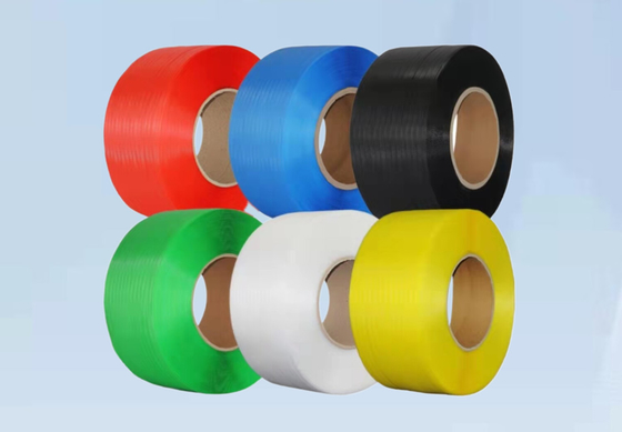 Screw Loader ระบบควบคุม PLC อัตโนมัติเต็มรูปแบบเครื่องทำสายรัด PP สายรัดบรรจุภัณฑ์ เครื่องจักรทำสายรัด PP