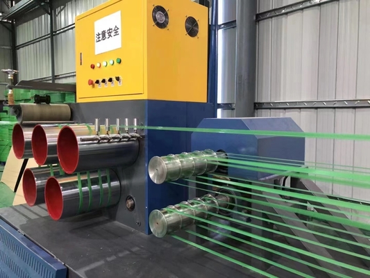CE ISO PET Strap Production Line PLC เครื่องทําเทปผูก PET