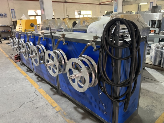 อัตโนมัติการบรรจุ PET Strap Winder Extrusion Machine สามระยะสี่สาย AC พลังงาน