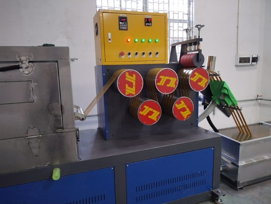 JTPP-110 เครื่องทำสายรัด PP อัตโนมัติเต็มรูปแบบ 230-250kgs / H ผลผลิตสูง