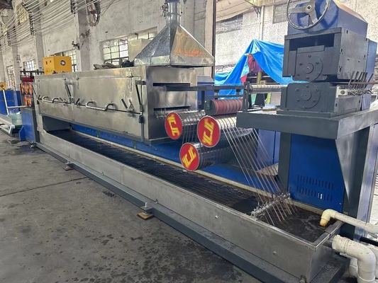 IVNT Inverter PP Strap Band Extrusion Line ด้วยความกว้าง 5-19mm ระยะความแข็งแกร่ง PP Strapping Band Extrusion Machine ด้วยความกว้าง 5-19m