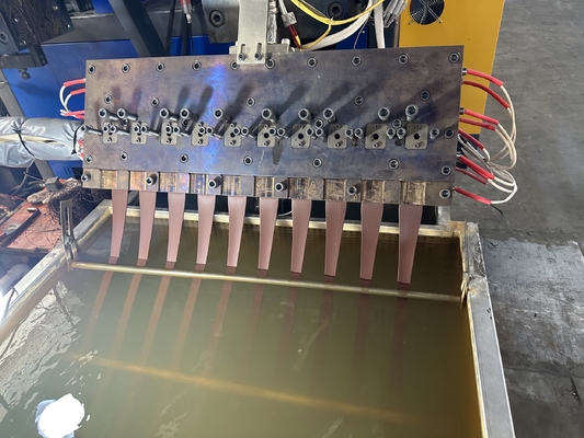 IVNT Inverter PP Strap Band Extrusion Line ด้วยความกว้าง 5-19mm ระยะความแข็งแกร่ง PP Strapping Band Extrusion Machine ด้วยความกว้าง 5-19m