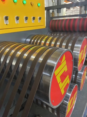 IVNT Inverter PP Strap Band Extrusion Line ด้วยความกว้าง 5-19mm ระยะความแข็งแกร่ง PP Strapping Band Extrusion Machine ด้วยความกว้าง 5-19m