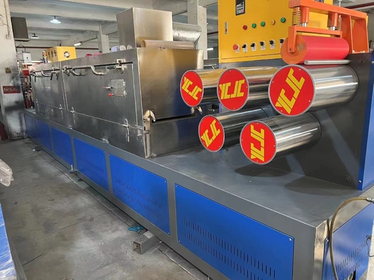 IVNT Inverter PP Strap Band Extrusion Line ด้วยความกว้าง 5-19mm ระยะความแข็งแกร่ง PP Strapping Band Extrusion Machine ด้วยความกว้าง 5-19m