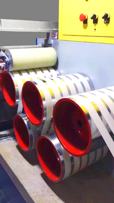 PET Strap Extrusion ความเร็วสูง สกรูเดียว 3 เข็มขัด PET Strap การทําเครื่องความกว้าง / ความหนา (มม) 9-25/0.6-1.2mm