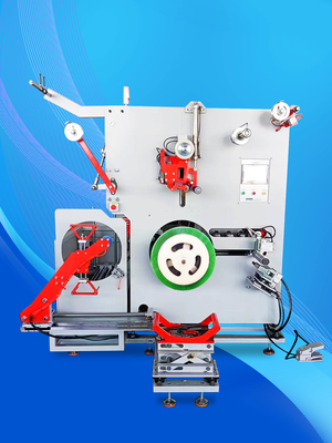 PLC Touch Screen PET Strapping Winder น้ําหนักการล่อสูงสุด 80KG-350KG