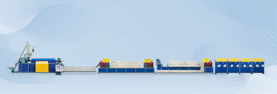 Siemens Motor PP Strap Making Machine 100KW Power เครื่องทําสาย PP ที่ไม่แพงสําหรับใช้ในบ้าน