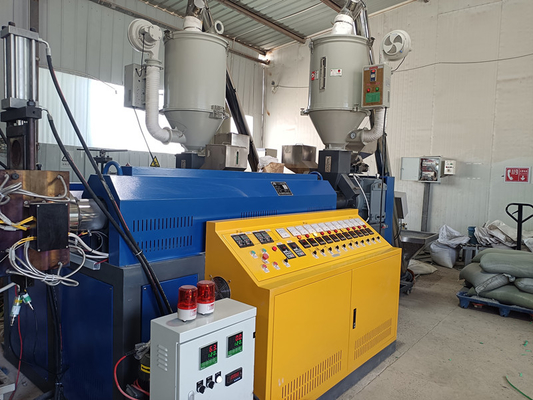 เครื่องกํากับ PLC เครื่องบดพอลิโพรพีเลน สายสับ 6 สาย ผลิต 360-380 กิโลกรัม/ชม