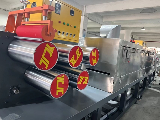 เครื่องผลิตเชือก PP 80KW ความดันปรับสําหรับอัตโนมัติ 120KG / H