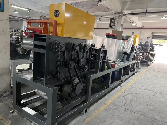 เครื่องผลิตเชือก PP 80KW ความดันปรับสําหรับอัตโนมัติ 120KG / H