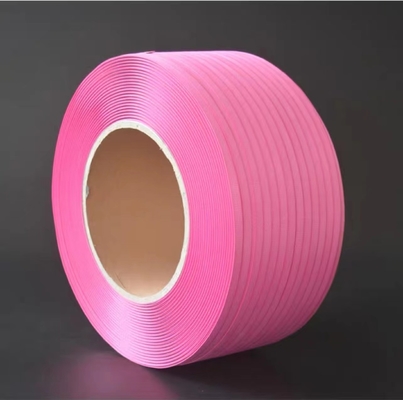 อัตโนมัติพลาสติก PP Strapping แพ็คเข็มขัดทําเครื่อง PLC การควบคุม