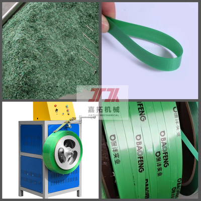 150m / นาที ความเร็ว เครื่องผลิตสายเชือก PET - ระบบควบคุม PLC ความหนาสายเชือก 0.4-1.2mm