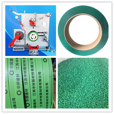 ระยะความกว้าง 9-32mm PET Strap Extrusion Line อัตโนมัติสําหรับการบรรจุเทปเทปเทป