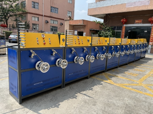 เครื่องผลิต PP Strap 6-Brap Output พร้อมเครื่องยนต์ซีเมนส์ สายการผลิต PP Strap ความเร็วสูง