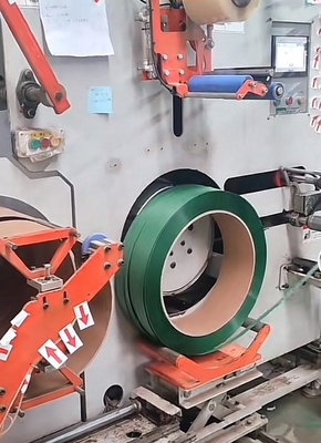 อัตโนมัติการล่อ PET Bundling Belt Extruder ความแข็งแรงสูงและความเครียดสูง