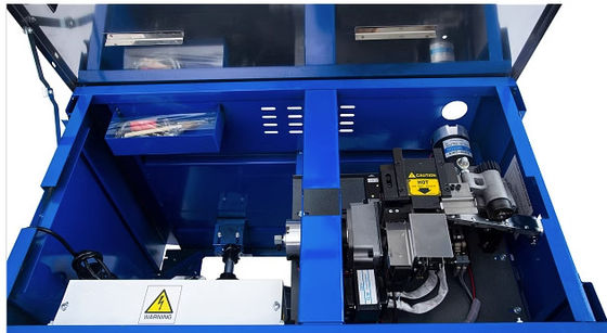 เครื่องตัดเชือกครึ่งอัตโนมัติ เครื่องตัดเชือก PP ขนาด 5-15 มม เครื่องตัดเชือกไฟฟ้ามือ