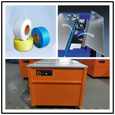 เครื่องผูกเชือกแบบอัตโนมัติเต็มของ PP packaging หรือ high speed packaging กับเครื่องผูกเชือก desktop