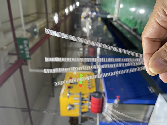 ระบบความจํา PP Strap Band Extrusion Line สําหรับการบรรจุอัตโนมัติ ความแม่นยําสูง 400kgs / H