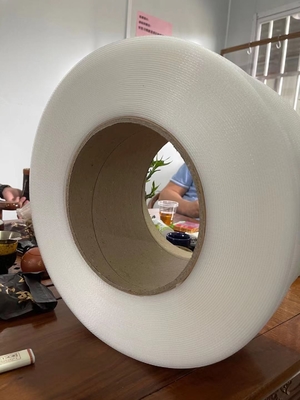 CE PP สายสตริปเบนด์ extrusion กับความกว้าง 5-19mm และความหนา 0.4-1.2mm
