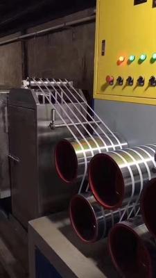 ระบบความจํา PP Strap Band Extrusion Line สําหรับการบรรจุอัตโนมัติ ความแม่นยําสูง 400kgs / H