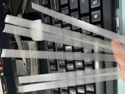 CE PP สายสตริปเบนด์ extrusion กับความกว้าง 5-19mm และความหนา 0.4-1.2mm