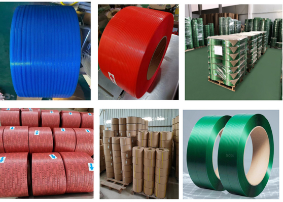 9-32 มม ความกว้าง PET Strap การทําเครื่องยนต์ Insulation Strap Extrusion สายการผลิตสําหรับเหล็ก
