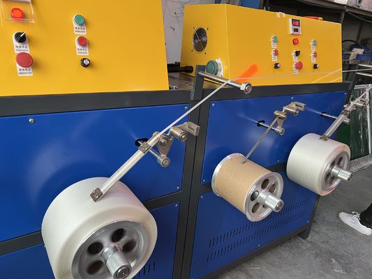 เครื่องทำสายรัด PP ปรับความตึงได้สำหรับความกว้าง 5-19 มม. 125 กก./ชม.