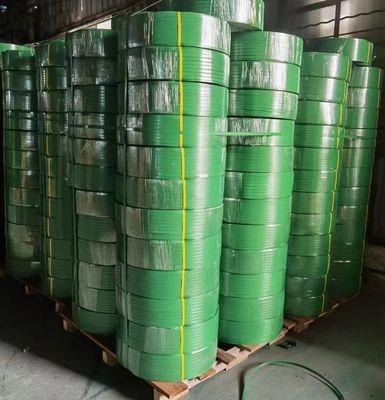 สายรัด PET ความแข็งแรงสูง 9-32 มม. สายรัด PET สำหรับการบรรจุหีบห่ออัตโนมัติ