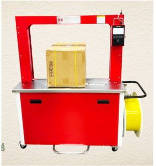 เครื่องรัดกล่องอัตโนมัติความเร็วสูง PP PET พร้อมระบบควบคุม PLC