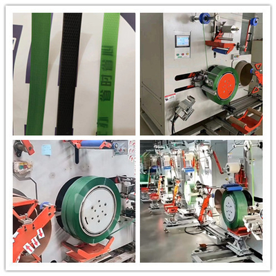 เครื่องม้วนอัตโนมัติแบบเซอร์โม่เตอร์ เครื่องม้วนเทปบรรจุ PET,ม้วนเรียบร้อย, เหมาะสําหรับ 9-32 มิลลิเมตร